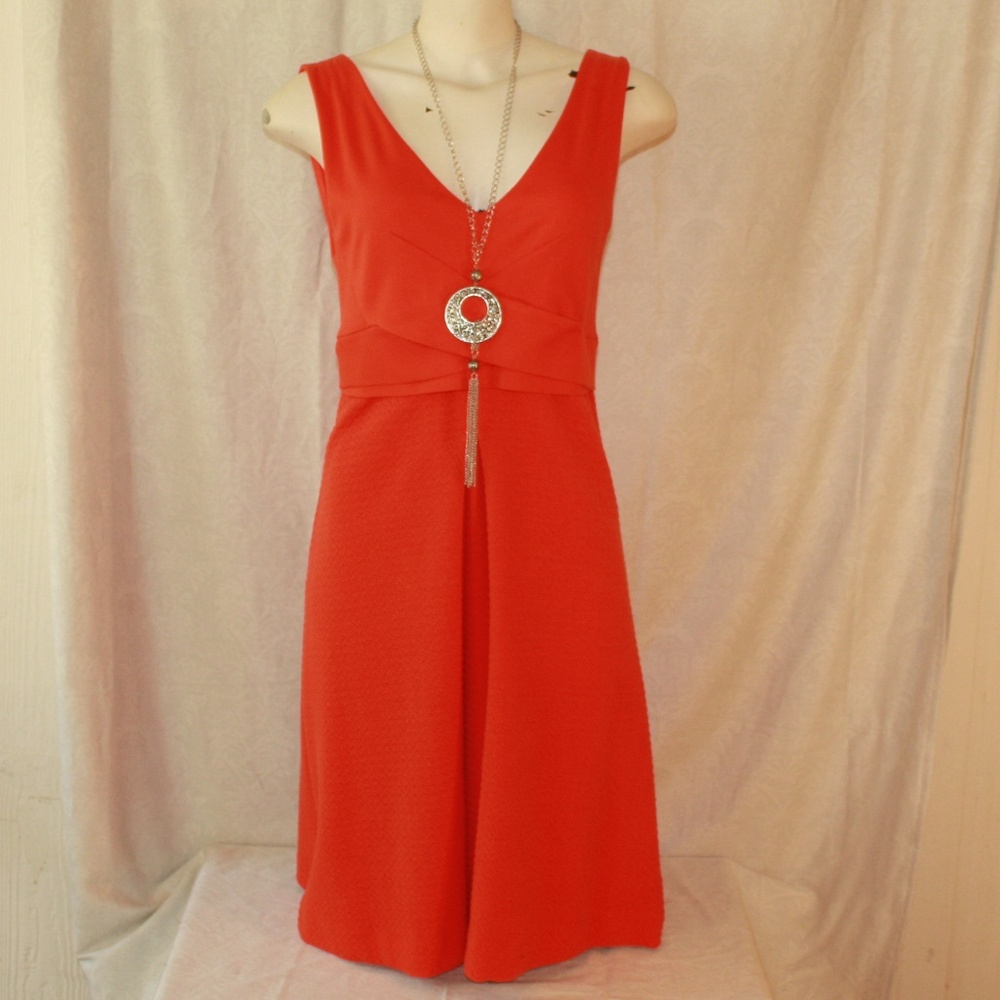 Anthropologie HD in Paris Dress- Orange